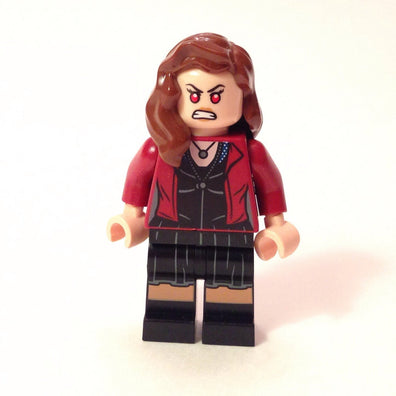LEGO Minifigure-Scarlet Witch-Super Heroes / Avengers Age of Ultron-SH174-Creative Brick Builders